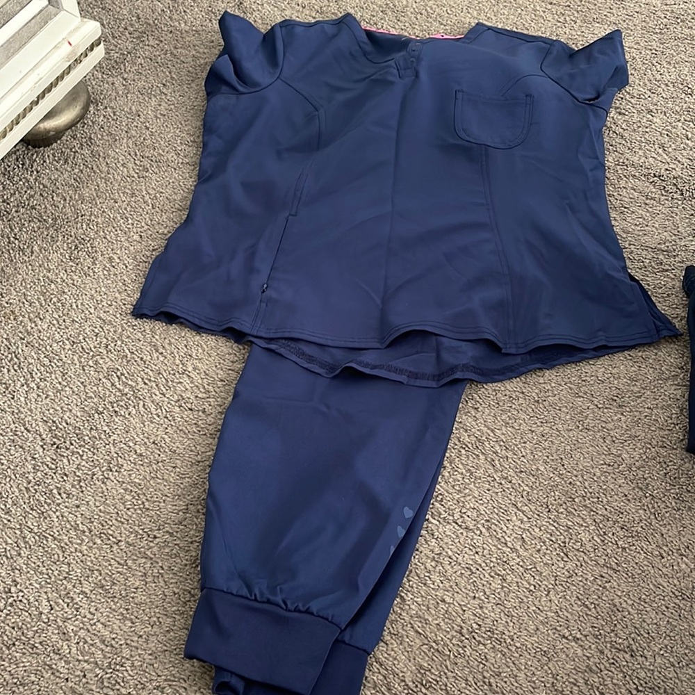 Petite large joggers and large top